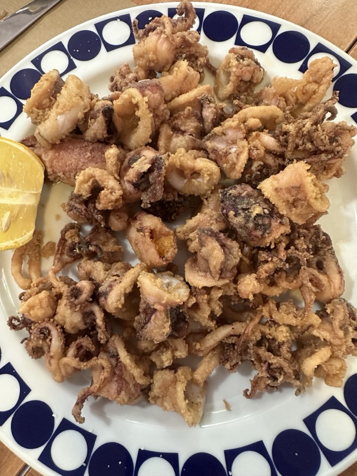 O Comercio squid, photographed by María D.